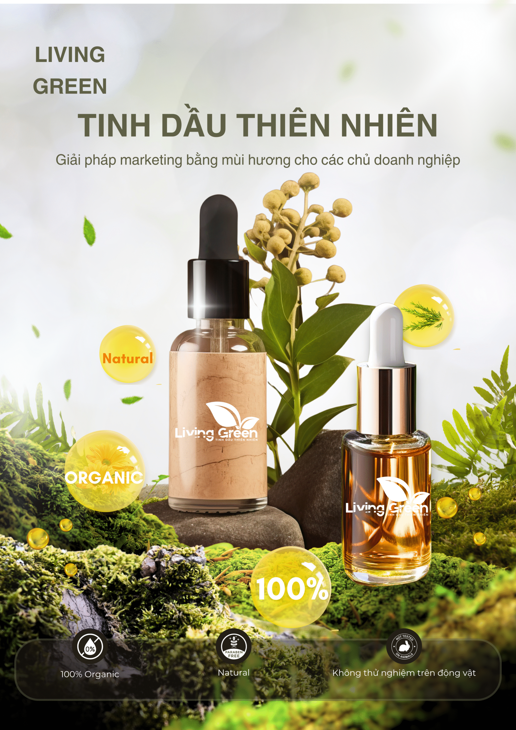 Read more about the article Living Green – Tinh dầu thiên nhiên xông phòng nâng tầm không gian khách sạn, spa, trường học…